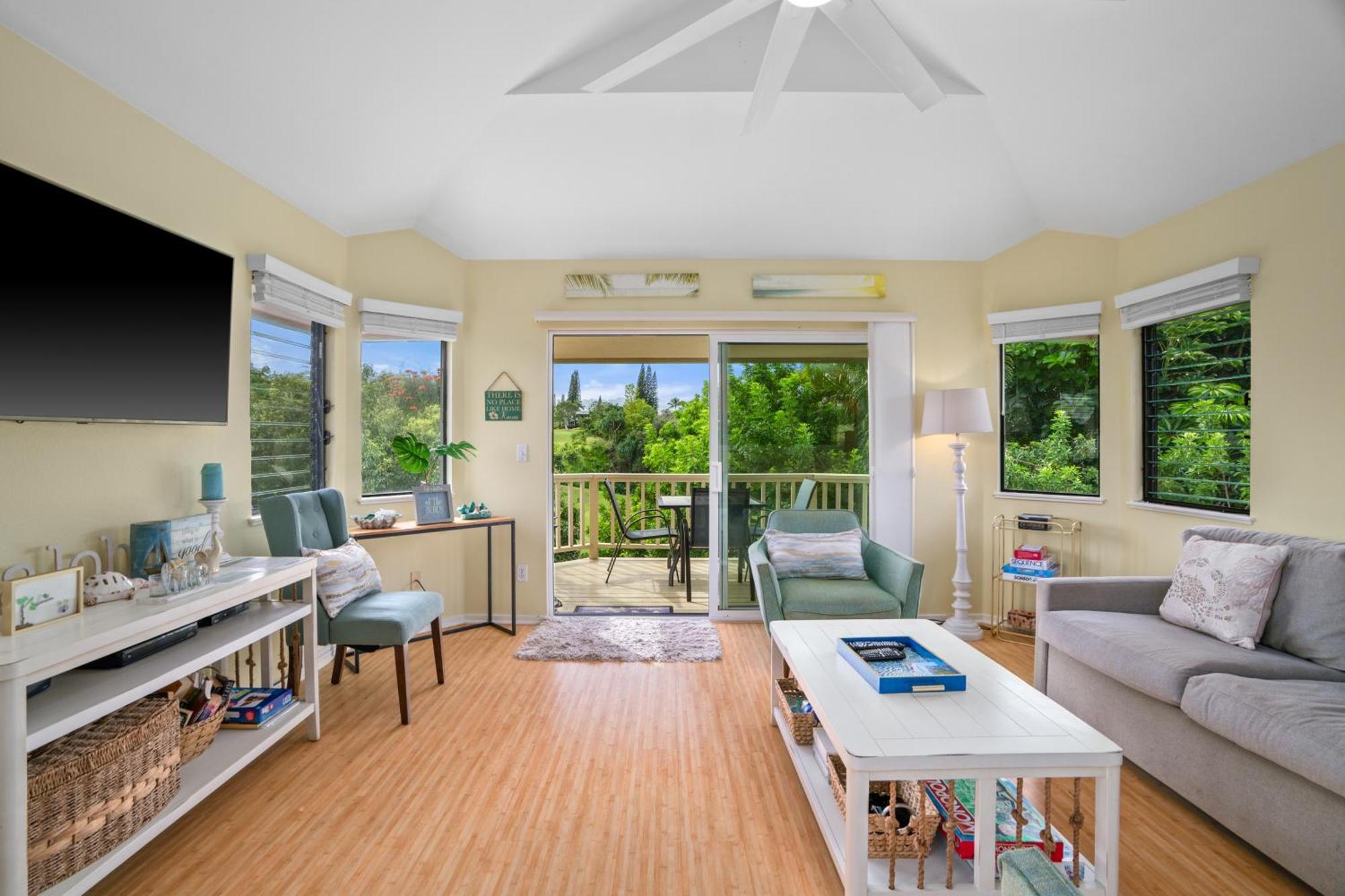 Hanalei Bay Villa Cottage 2Br 2Ba With Mountain Views Hbv24 普林斯维尔 外观 照片